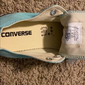 Teal Converse